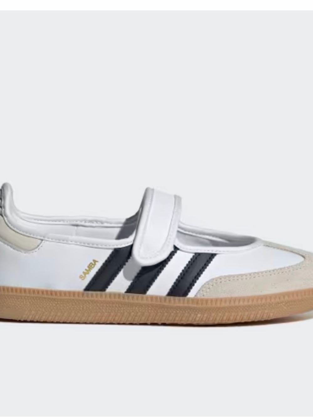 adidas women’s Samba Mary Jane Sneakers - White/Black/Gum